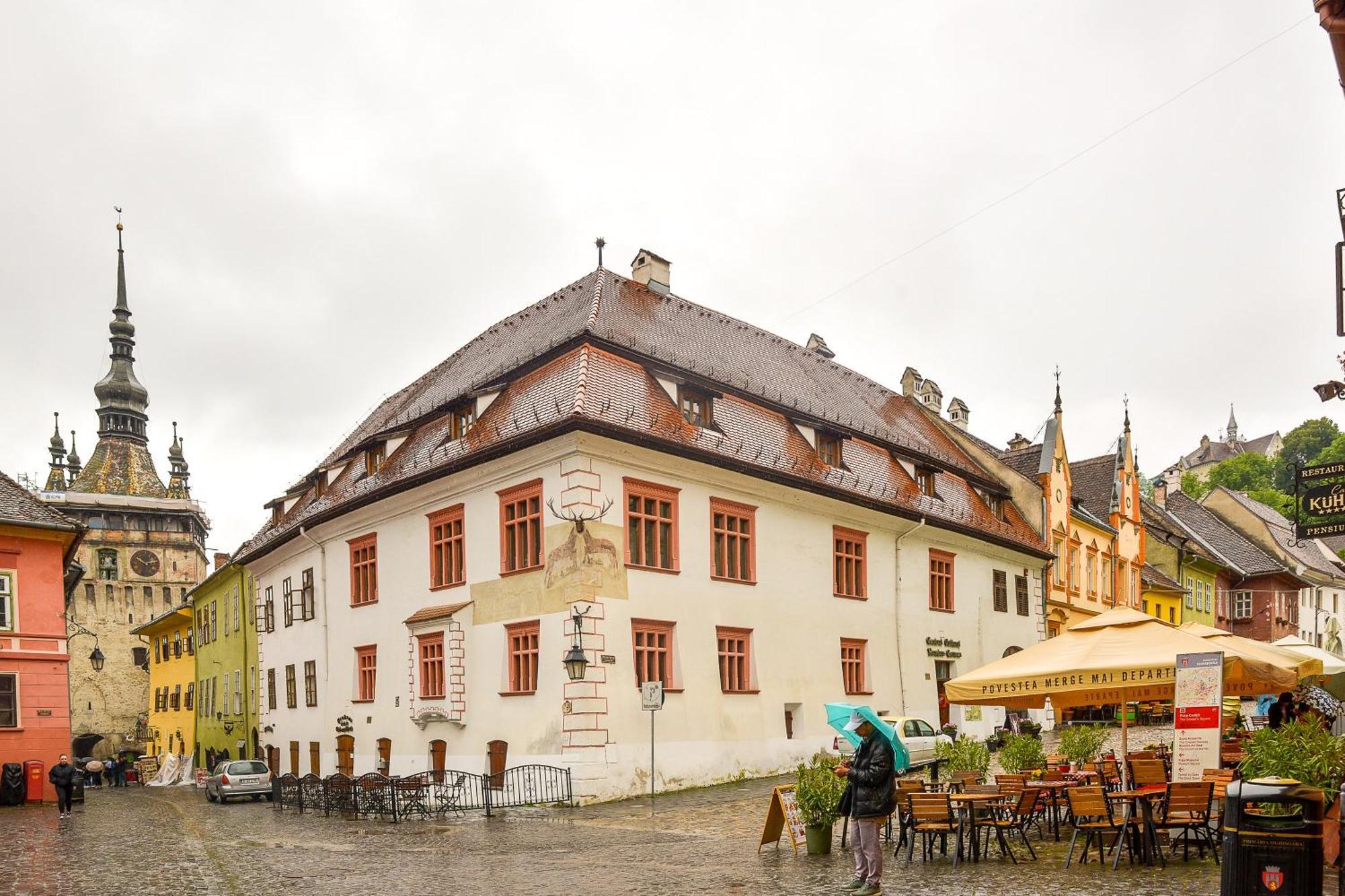An Der Holztreppe Daire Sighişoara Dış mekan fotoğraf