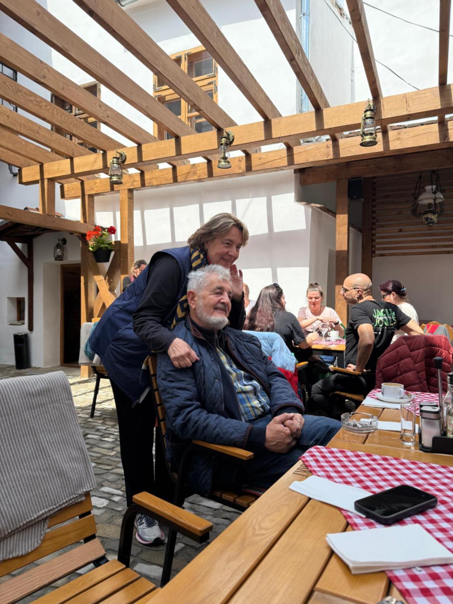 An Der Holztreppe Daire Sighişoara Dış mekan fotoğraf
